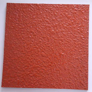 自接纹塑胶面层